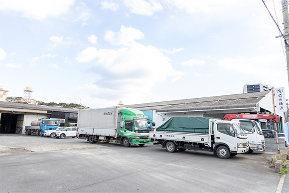 福岡県内を中心とした近距離輸送